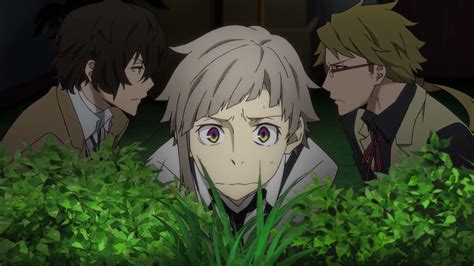 The anime falls short of even beginning to expand on the whole mystery surrounding the protagonist, consequently being quite hard to get into. Bungou Stray Dogs - 02 - Lost in Anime
