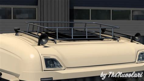 Ets2 Painted And Chrome Roofracks For Scania Next Gen V10 140x