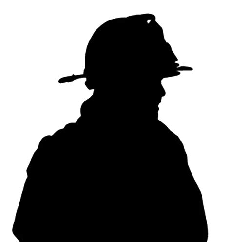 Firefighter Silhouette The Montana State Fire Chiefs Association