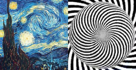 Trippy Optical Illusion Turn Van Gogh Masterpiece Into Moving