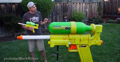 The Power Of The Worlds Largest Water Gun