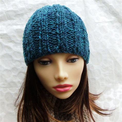 Download bernat family fun messy bun knit hats free pattern. Quick Knit Beanie KNITTING PATTERNS Easy Knit Womens ...