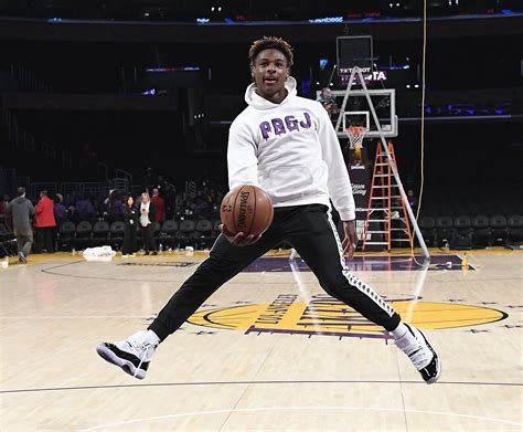Bronny James Sports Illustrated As Bronny James Is Going Through His Teenage Years More And