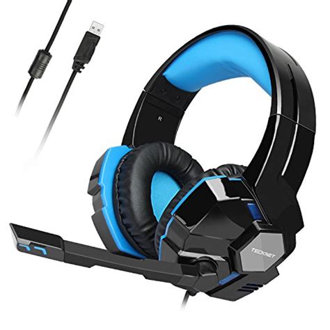 Usb Gaming Headset Tecknet Wired 71 Channel Surround Sound Usb Pc