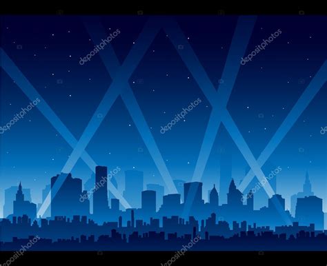 City Nightlife — Stock Vector © Hugolacasse 6059001