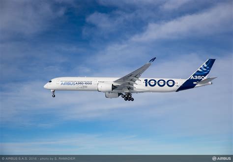 First A350 1000 Successfully Completes First Flight Commercial