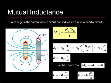 The flow of electric current creates a magnetic field around the conductor. PPT - Inductance PowerPoint Presentation - ID:726757