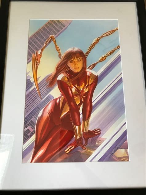 Amazing Spider Man 15 Original Cover Mary Jane As The Iron Spider