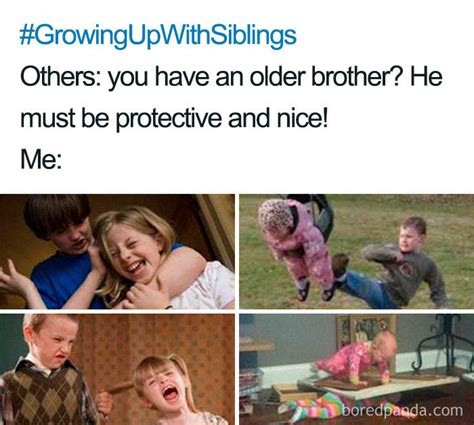Hilarious Memes For People That Grew Up With Siblings