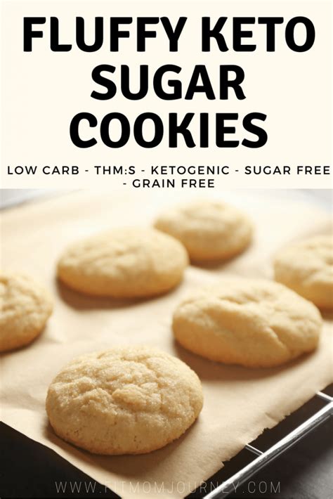 This is the perfect cut out sugar cookie recipe. Fluffy Keto Sugar Cookies (THM:S, Low Carb, Ketogenic, Sugar Free, Grain Free)