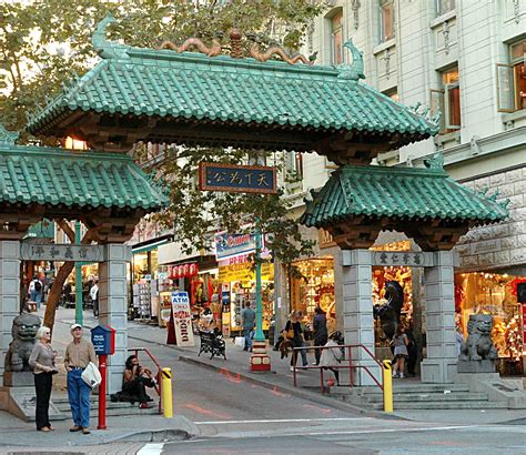 Dragon Gate Sf Chinatown San San Francisco