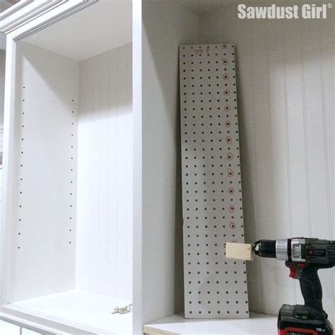 Diy Shelf Drilling Jig Sawdust Girl®