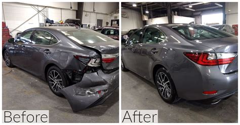 Before And After Clean Fleet Auto Body Metairie La