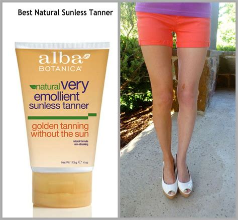 This Is The Best Natural Sunless Tanner Check Out The Before And After Photo Its Noticeable