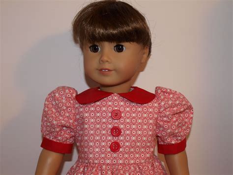 Handmade Retro Style 18 Doll Dress Candy Etsy American Girl Doll