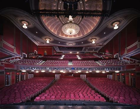 View From The Stage Of The Broadway Theatre In Nycthis Is The