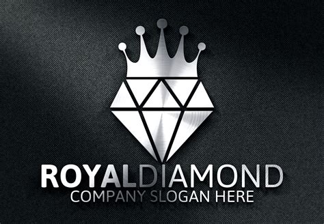 Royal Diamond Logo Logo Templates On Creative Market