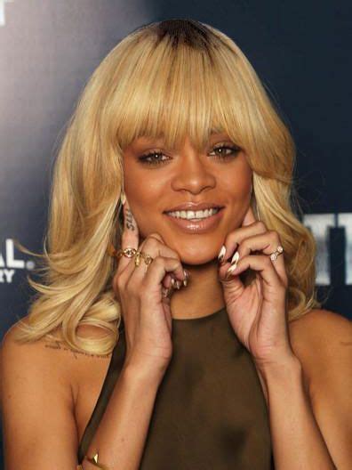 Pin On Rihanna Stunning Hairstyles