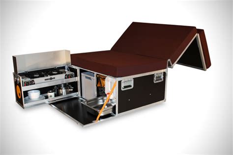 But the look and feel of this kit remind us more of home. QUQUQ Campingbox: Car Camper Conversion Kit | HiConsumption