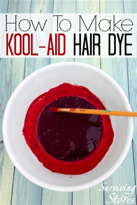 Please share your method with us! How To Dye Hair With Kool-Aid!