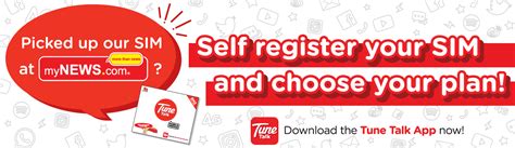 Yes can buy online but i wondering why i can't register as a user, after click add to the chart of the sim card , i only can checkout as a guest account , in that case , i don't have any record of my transaction after i done my. Tune Talk - Tune Talk l Self Register your SIM easily with ...