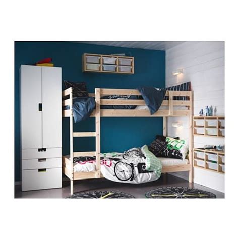 Mydal Bunk Bed Frame Pine Twin Ikea Ikea Bunk Bed Loft Bed Cool