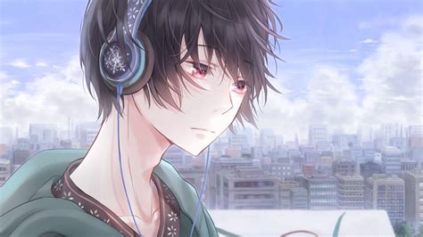 Anime Boy Listening To Music Wallpapers Top Free Anime Boy Listening