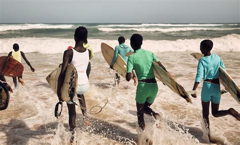 The Surfer Girls Of Senegal Glorious Sport