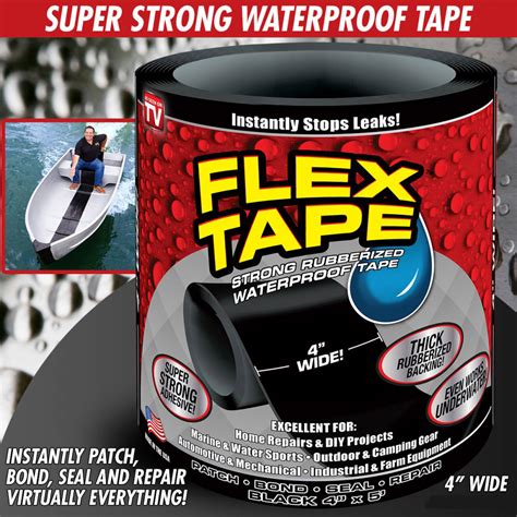 Flex Tape Strong Rubberized Waterproof Tape Grip On Tight Super