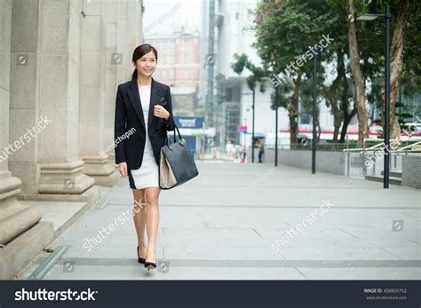 Businesswoman Walking At Street Stock Photo 408835753 Shutterstock