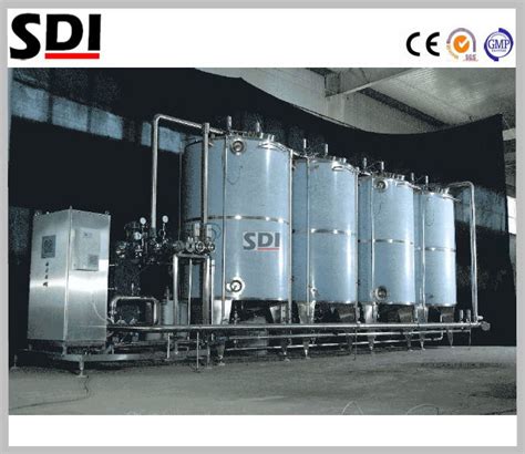 Multi Tanks Automatic Plc Control Cip Cleaning System For Pectin Plant