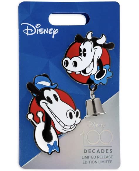 Clarabelle Cow And Horace Horsecollar Disney 100 Decades Pin And Pop