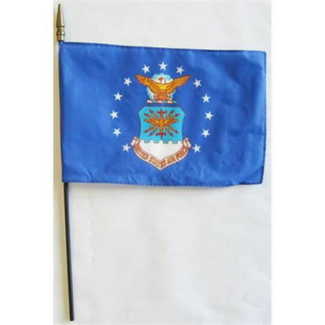 Air Force Blue 8x12 Stick Flag