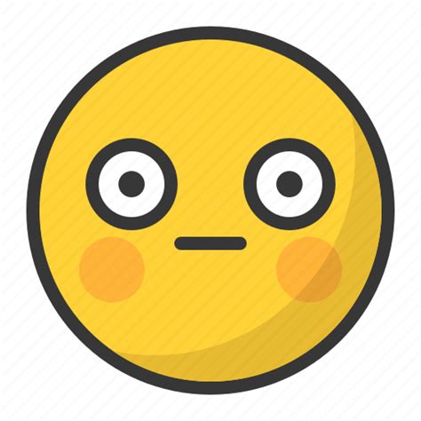 Awkward Emoji Emoticon Shy Surprised Icon Download On Iconfinder