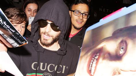 It also stars jared leto, jeremy irons, jack huston, reeve carney, salma hayek, and al pacino. Jared Leto Wears The New Gucci Better Than Anyone Else | GQ