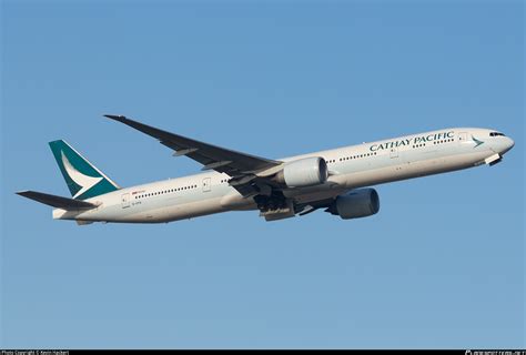 B Kpq Cathay Pacific Boeing 777 367er Photo By Kevin Hackert Id