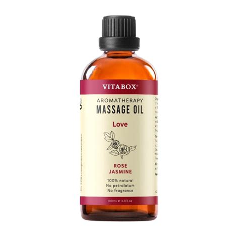 Dầu Massage Love Aromatherapy Body Massage Oil Vitabox