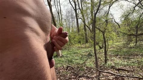 Risky Wanking And Cock Flashing In The Public Park Next To A Footpath Xxx Mobile Porno Videos