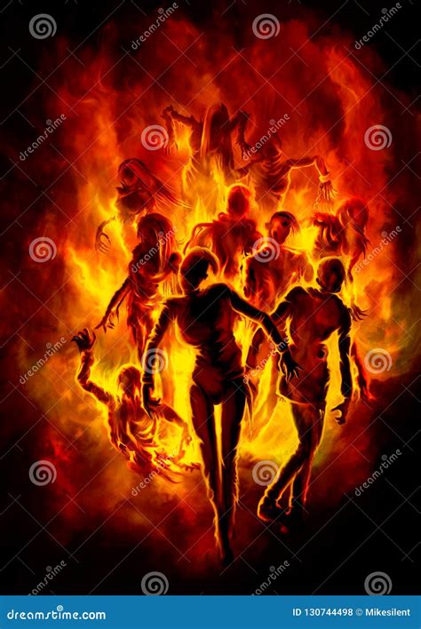 Zombies Invasion Royalty Free Stock Image 34096420
