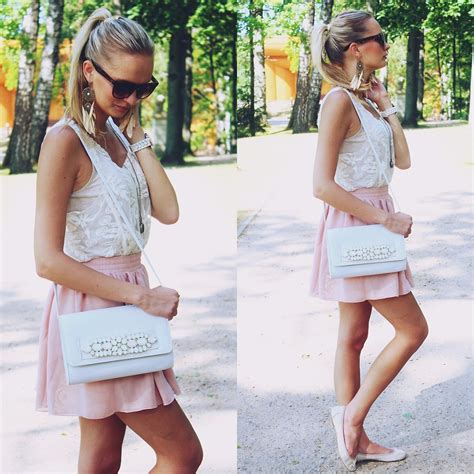 Madara L Chicnova White Lace See Through Blouse Ebay Blush Pink