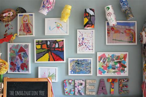 Creative Arts Area And Gallery For Kids The Imagination Tree