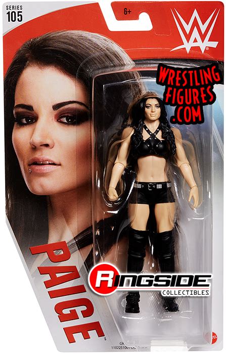 Paige Wwe Series 105 Wwe Toy Wrestling Action Figures By Mattel