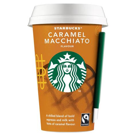 Starbucks Caramel Macchiato Flavoured Milk Iced Coffee 220ml Bb
