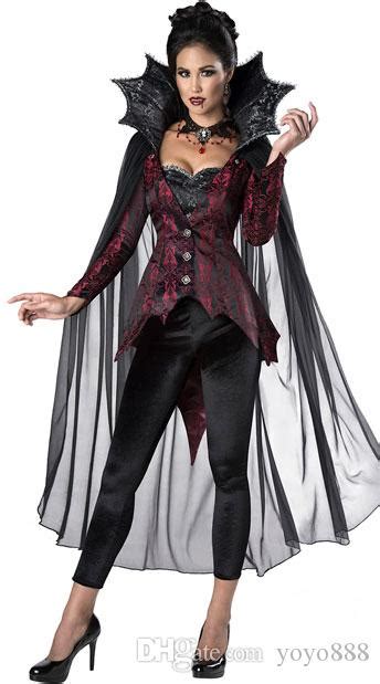 2020 Sexy Vampiress Ladies Halloween Fancy Dress Womens Adults Vampire