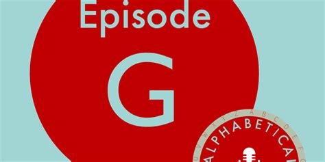Alphabetical Episode G Hitrecord Audio
