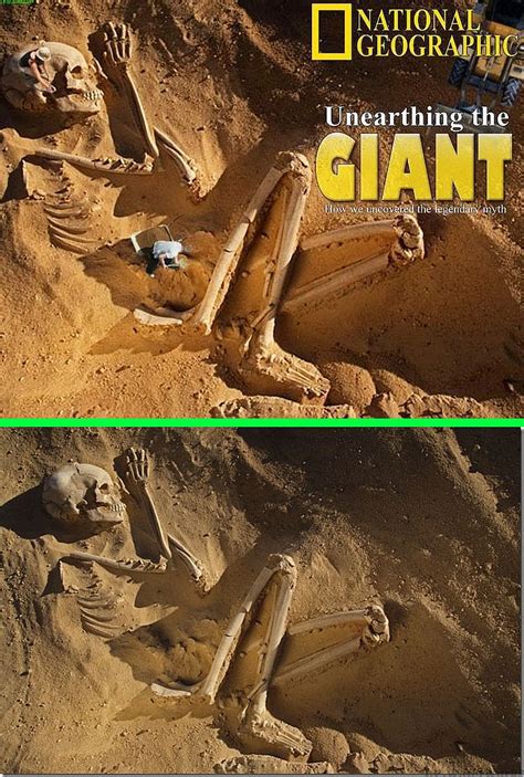 Pin By Listen Up On Fake Photos Or Hoaxes Giant Skeleton Skeleton Nephilim Giants