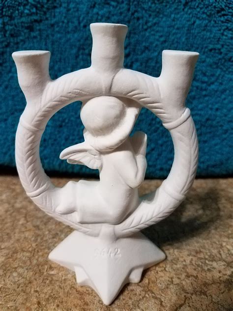 Ceramic Bisque Ready To Paint Praying Angel Unpainted U Paint