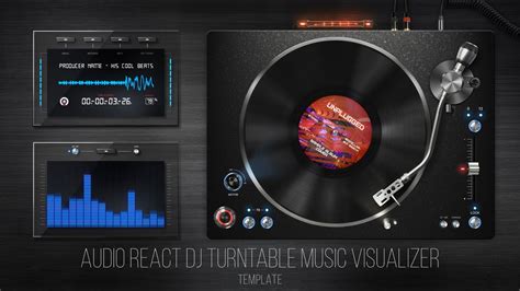 Download any ae project with fast speed. Audio React DJ Turntable Music Visualizer - After Effects ...