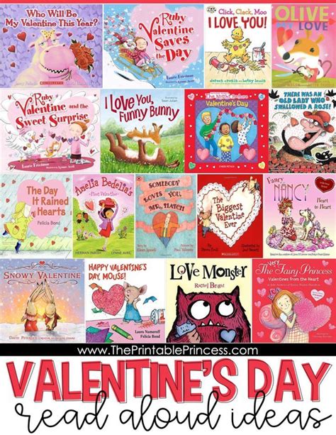 Valentines Day Read Alouds For Kindergarten Valentines Day Book