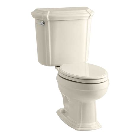 Shop Kohler Almond Rough In Elongated Toilet At